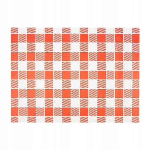 Papírové prostírání na stůl do restaurace Vichy kostkované 31x43cm 500ks