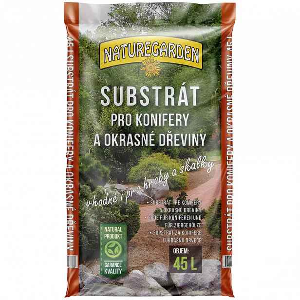 Substrát pro okrasné dřeviny 45l