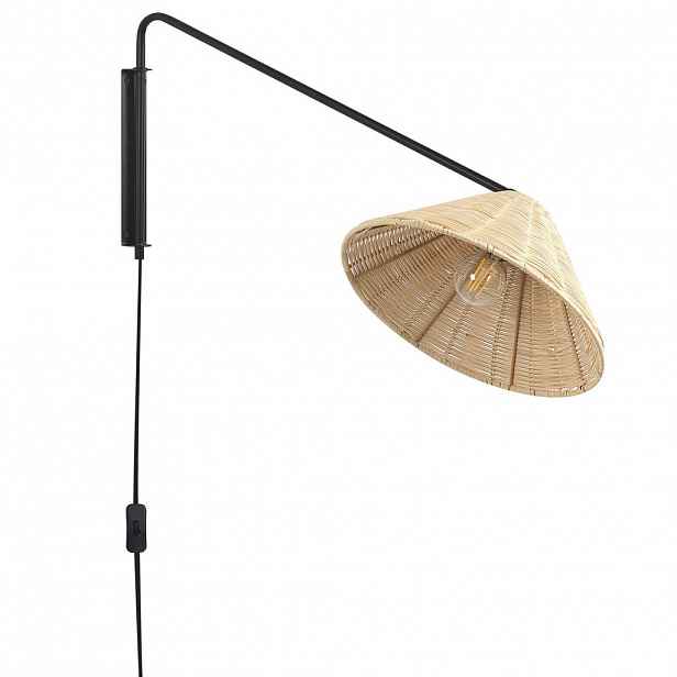 Beliani NÁSTĚNNÉ SVÍTIDLO Palena 60/33/30 cm