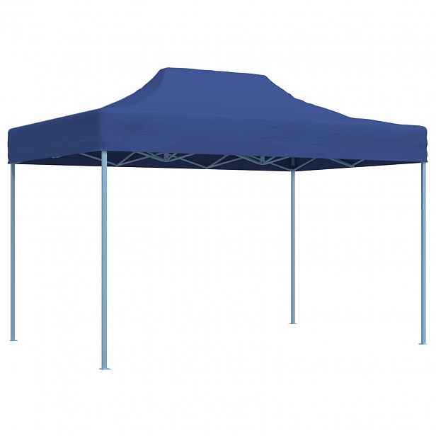 vidaXL Party Stan 280 x 410 x 315 cm Modrá Oxford látka