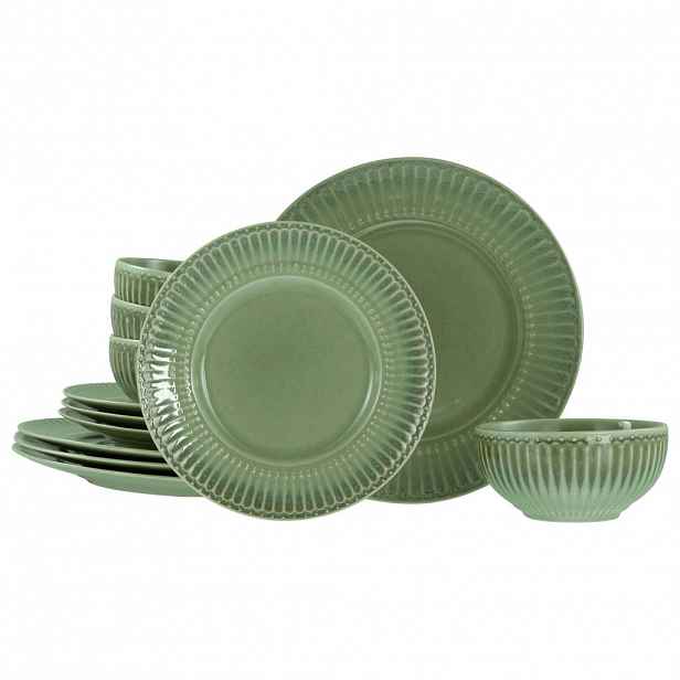 Creatable JÍDELNÍ SOUPRAVA Celadon Grün 12dílné