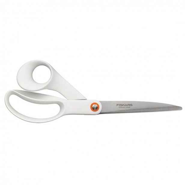 FISKARS - Nůžky univerzální, pro praváky, délka 25 cm, bílá 1020414