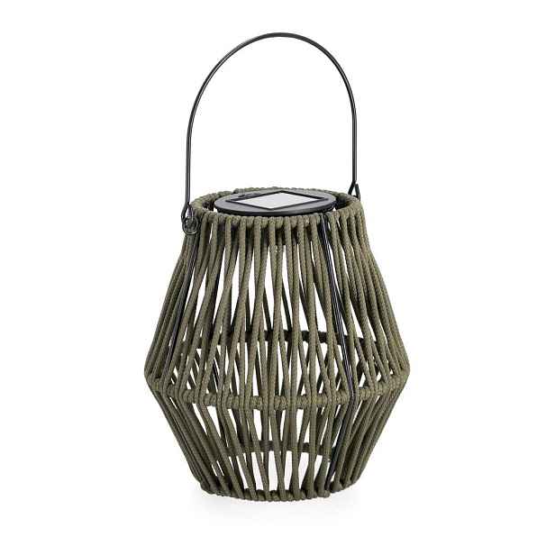 Khaki solární LED lucerna (výška 17 cm) Juny – Yes Everyday