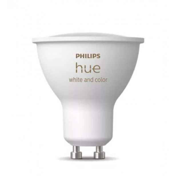 Philips Hue White and Color Ambiance - Chytrá LED žárovka GU10, 400 lm 929003666501