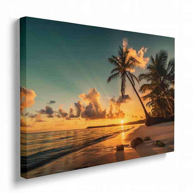 Obraz na zeď Západ slunce nad oceánem obývací pokoj ložnice 70x50 cm
