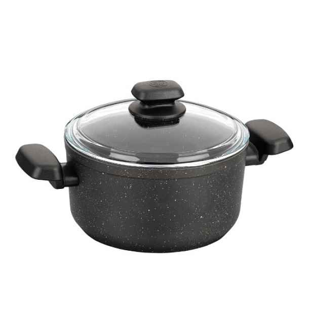 Pánev s nepřilnavým povrchem, s poklicí, 24 cm / 5 l, "Ornella" - Kork