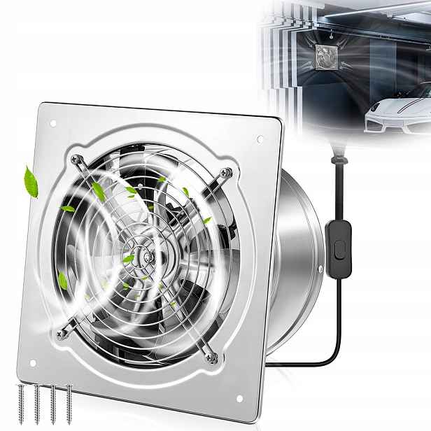 Průmyslový axiální odtahový ventilátor 150 mm 6 palců, prémiová třída