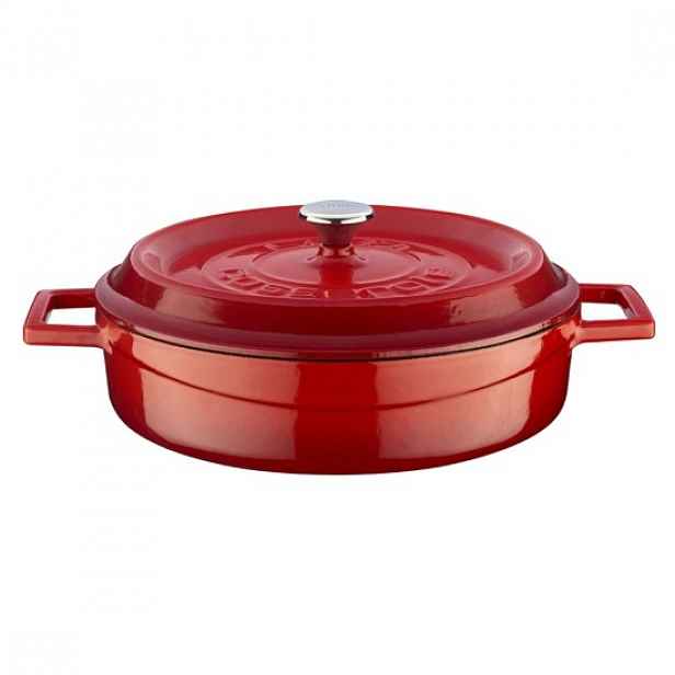 Rendlík, litina, 24cm/2,47L "Trendy", Červená - LAVA