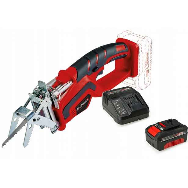 Einhell Nůžky Na Větve Ge-gs 18 3408220 Sada Akumulátor 4,0AH