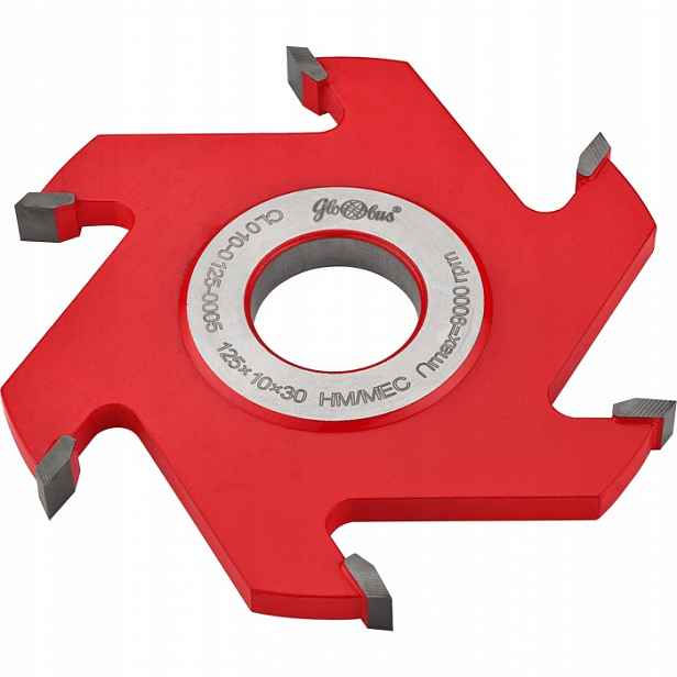 Globus Přímá nasazovací fréza Hm 125x30x6Z H4 mm
