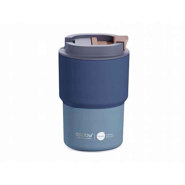 Asobu Coffee Express Termohrnek 360 Ml Pastelově Modrý keramický
