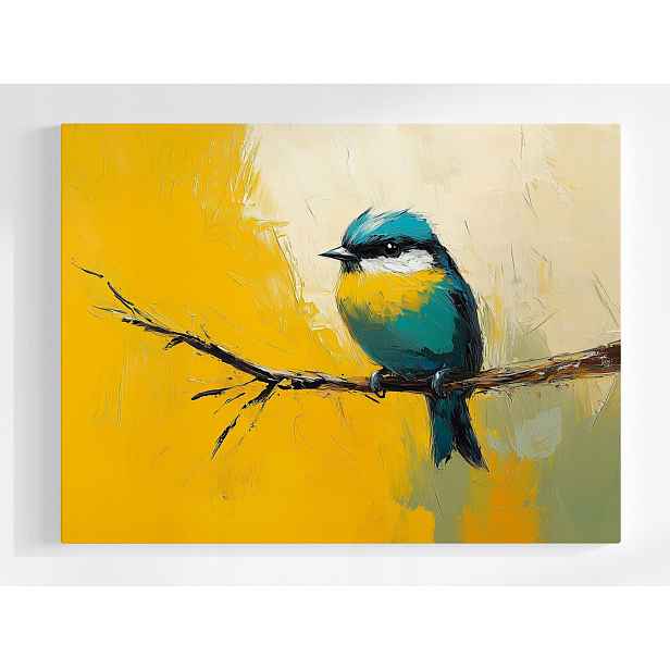 Plakát Ptáček Sikorka Fauna Příroda 100x75