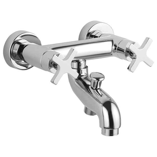 Sapho TRAX nástěnná vanová baterie, chrom