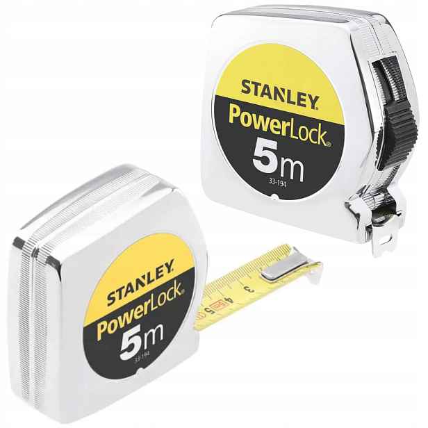 Svinovací metr 5 m Stanley 1-33-194 PowerLock