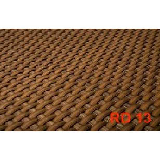 ArtSG Ratanový květináč SG03046 | alu | 46x46x46 Barva: RD13 světle hnědá