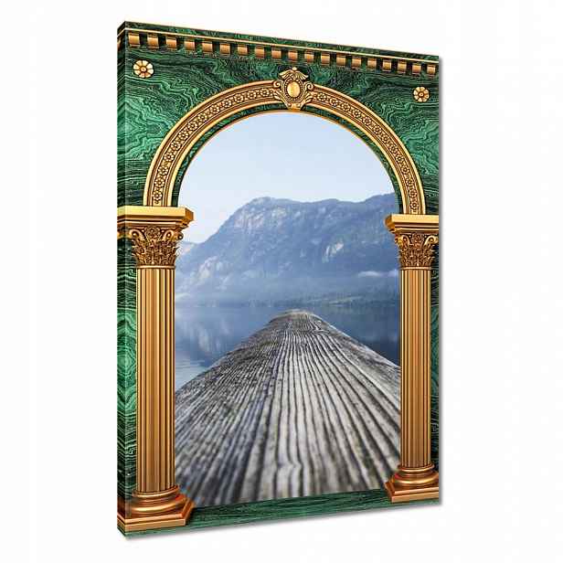 Obraz 80x120 Horský pohled