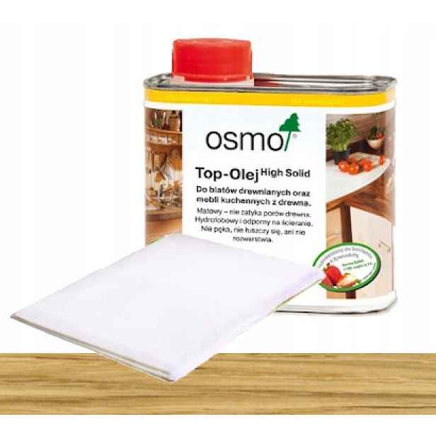 Osmo 3028 Top Olej na pracovní desky 0,5 l utěrka