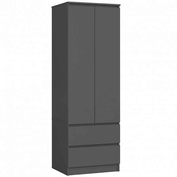 RAUMHIRSCH FURNITURE SKŘÍŇ Grafitově šedá 180/60/51