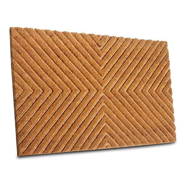 Rohožka z kokosového vlákna 45x75 cm Geometric – Hanse Home