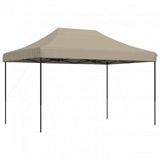 vidaXL Party Stan 279 x 410 x 315 cm Taupe Oxford látka