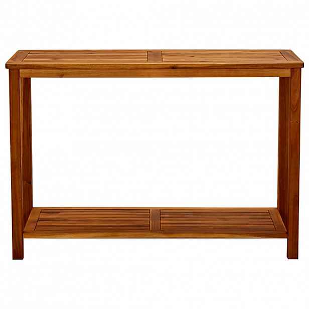 vidaXL Zahradní konzolový stolek 110x40x75 cm masivní akáciové dřevo