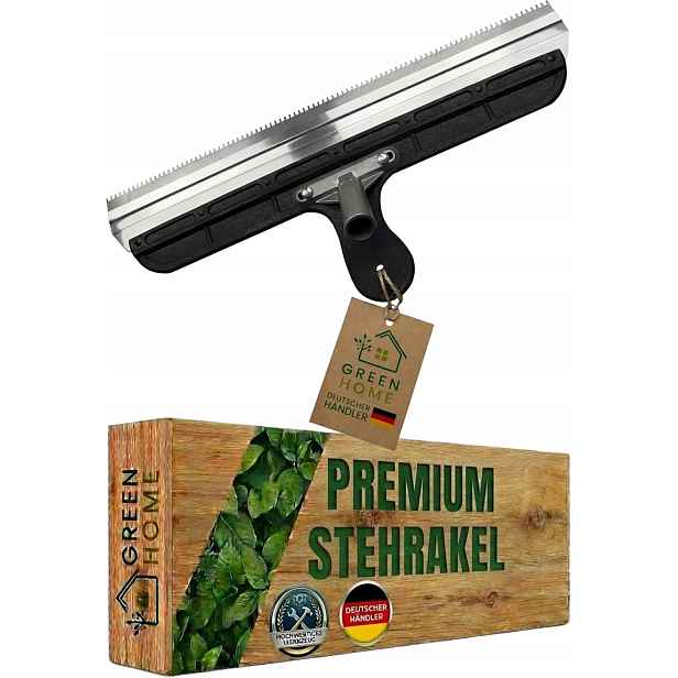 Profesionální stěrka ozubená stěrka 560 mm z nerezové oceli Green Home