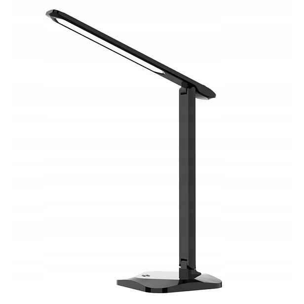 Stolní Led lampa na psací stůl, černá, nastavitelná Antila