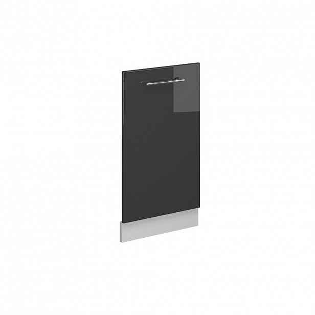 Vicco ČELNÍ PANEL MYČKY Fame-Line Antracitový vysoký lesk 45 cm bez pracovní desky