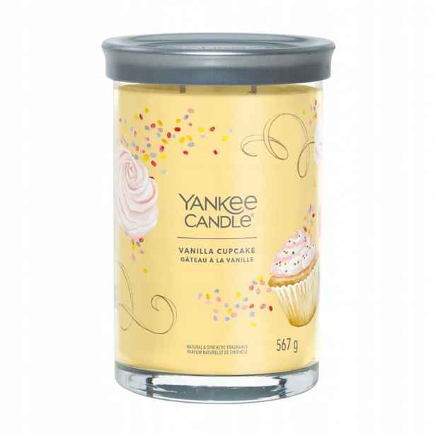 Yankee Candle Signature Vanilla Cupcake Tumbler (Svíčka ve skle s vůní vanilkového dortíku)