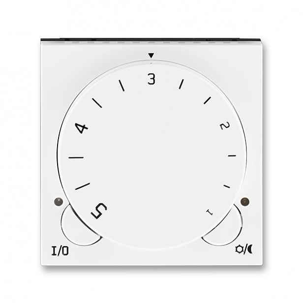 Termostat univerzální otočný Levit bílá / ledová bílá