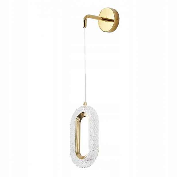 Nástěnná Led lampa Zlatá Moderní závěsná lampa Glamour Krásná Toolight