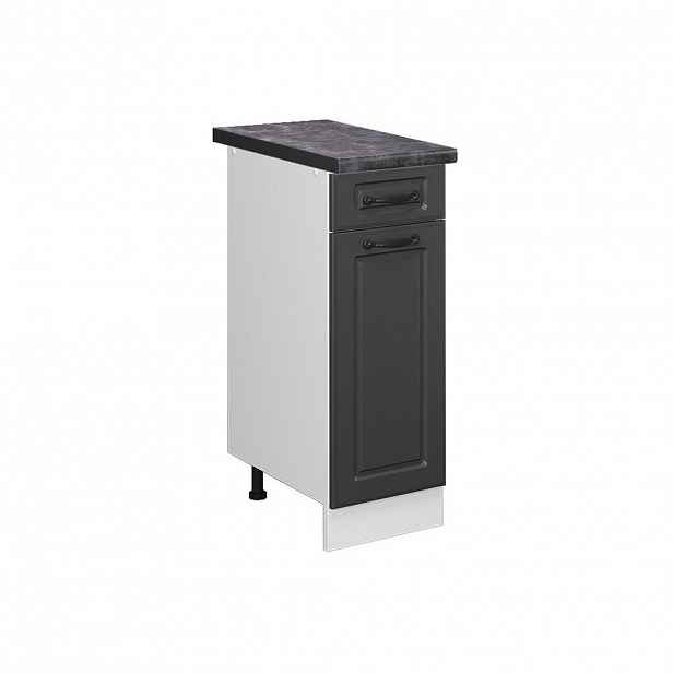 Vicco SPODNÍ SKŘÍŇKA KUCHYŇSKÉ LINKY R-Line Antracitový venkovský dům 30 cm , PD Antracit