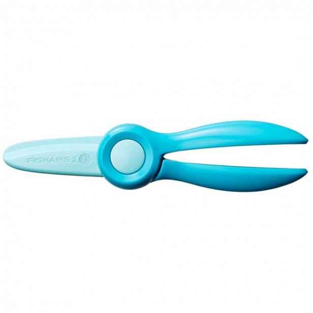 FISKARS - Dětské nůžky, pro praváky/leváky, délka 16 cm, modrá 1064066