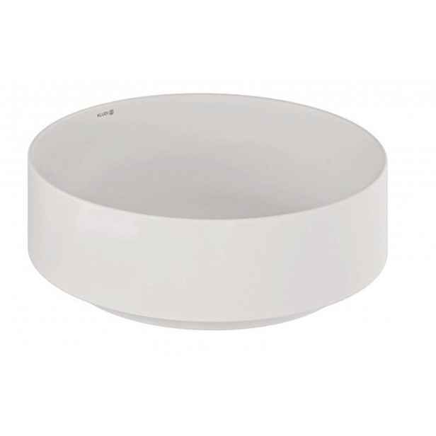 Kludi Resa R - Umyvadlo na desku, průměr 40 cm, matná bílá 58CW1053