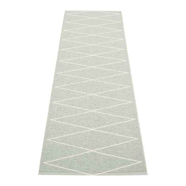Světle zelený vnitřní a venkovní běhoun 70x240 cm Max Sage – Pappelina