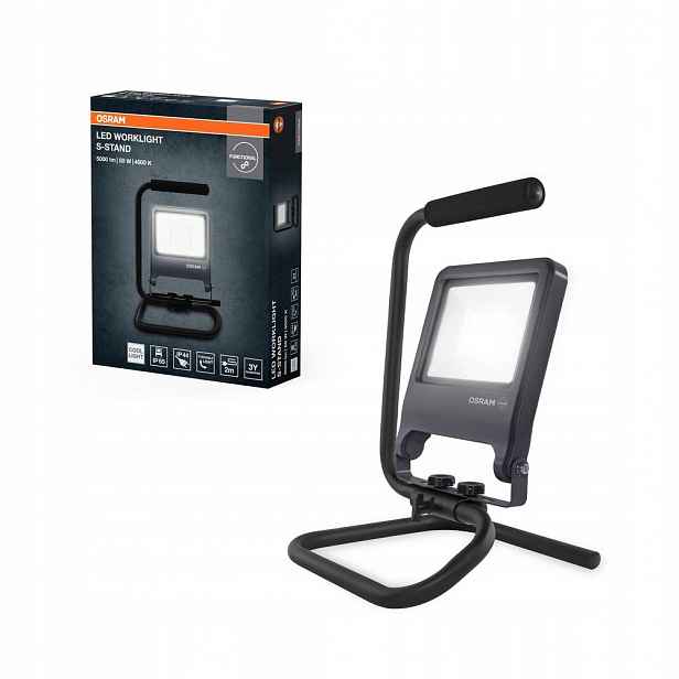 Led reflektor Venkovní reflektor 50W 4000K 4500lm Šedý IP65 pracovní světlo
