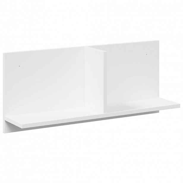 vidaXL Nástěnná skříňka 70 x 16,5 x 30 cm bílá kompozitní dřevo