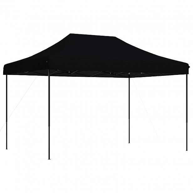 vidaXL Party Stan 279 x 410 x 315 cm Černá Oxford látka