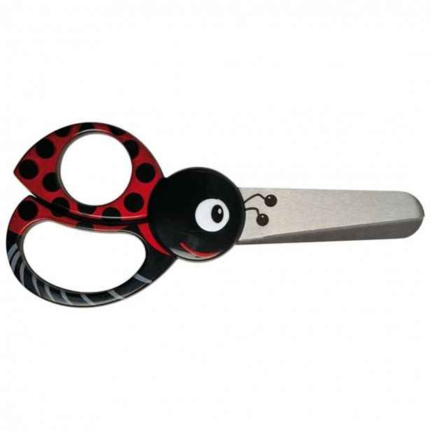 FISKARS - Dětské nůžky, pro praváky/leváky, délka 13 cm, beruška 1004612