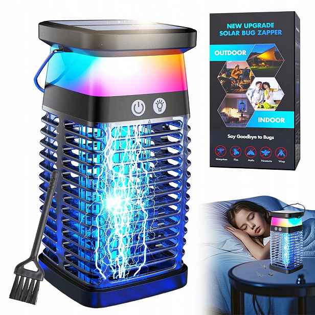 Insekticidní lampa Uv Past Silná Vysoká Napětí Tichá Na Létající Hmyz