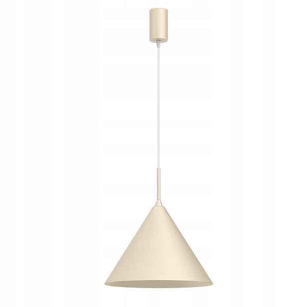 Milagro Závěsná lampa Capital Creamy MLP1560 Ø32 cm 1xGX53 Bílá Kovová
