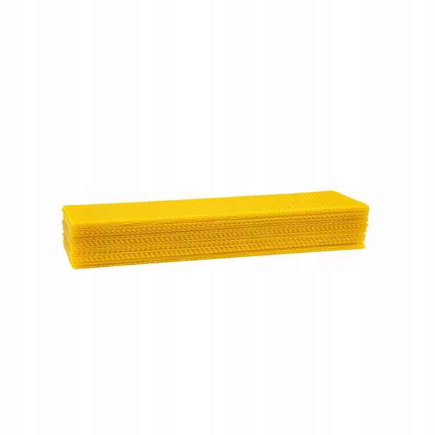 Včelí mezistěna Velkopolský 1 Kg testovaný 100% vosk 1/2 na polovinu rámečku