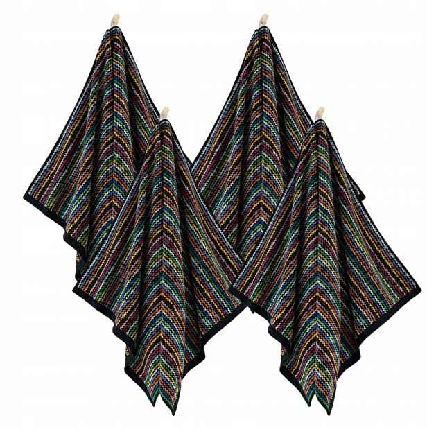 Zwoltex BOHO2 Koupelnový ručník Vícebarevný 550 g 70x140 cm x4