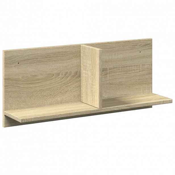 vidaXL Nástěnná skříňka 70 x 16,5 x 30 cm dub sonoma kompozitní dřevo