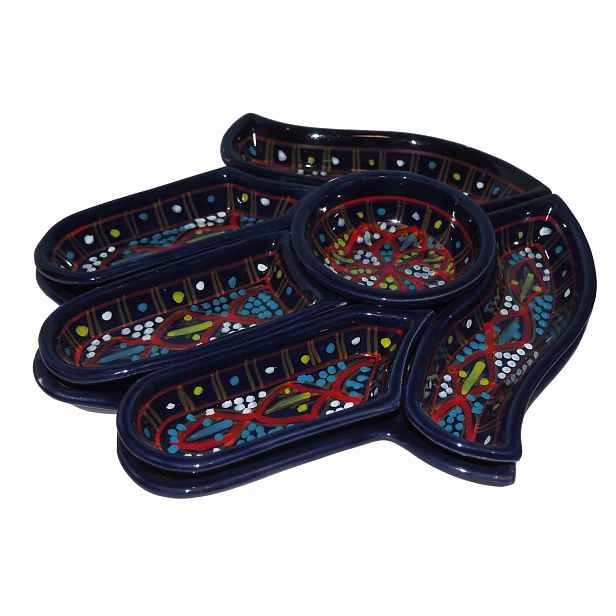 Mezze Set pro Mezze Meze Fatima Maroko Tunisko Hamsa