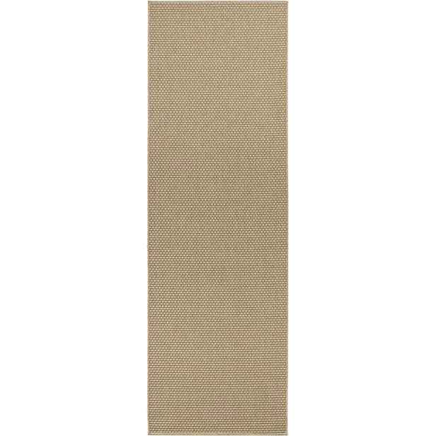 Koberec na terasu 80x150 cm, plochý tkaný šňůra typu sisal