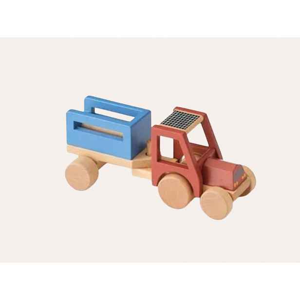 Kid's Concept Dřevěný traktor AIDEN