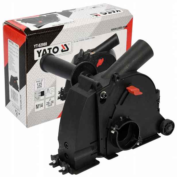 Protiprachová Krytka Pro Úhlovou Brusku 125 MM Yato YT-82988