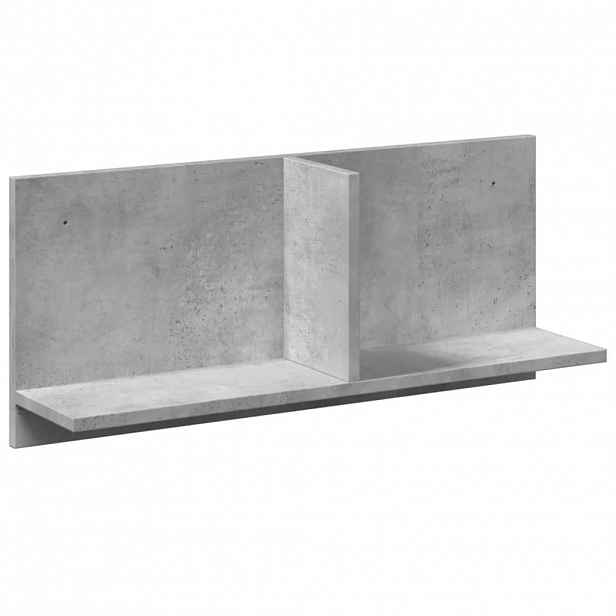 vidaXL Nástěnná skříňka 70x16,5x30 cm betonově šedá kompozitní dřevo