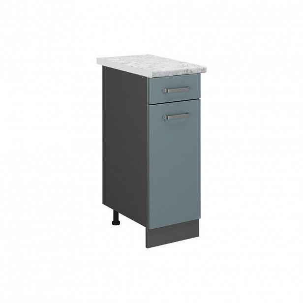 Vicco SPODNÍ SKŘÍŇKA KUCHYŇSKÉ LINKY R-Line Modrošedá 30 cm PD Mramor